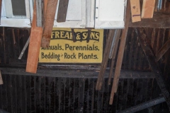 E. Frears, and Sons Sign